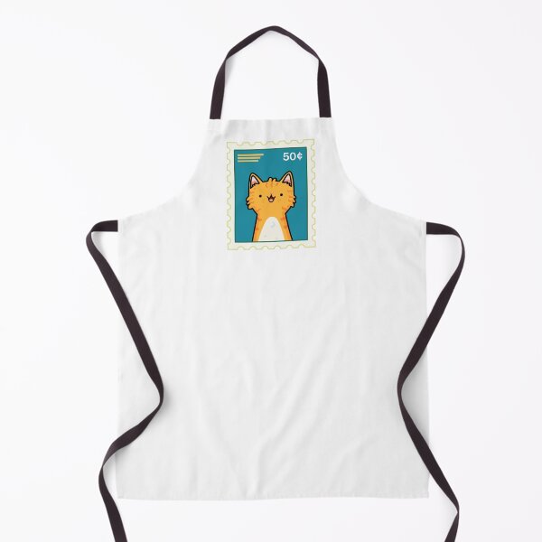 Item preview, Kawaii Orange Kitty Stamp designed and sold by kawaiilife.