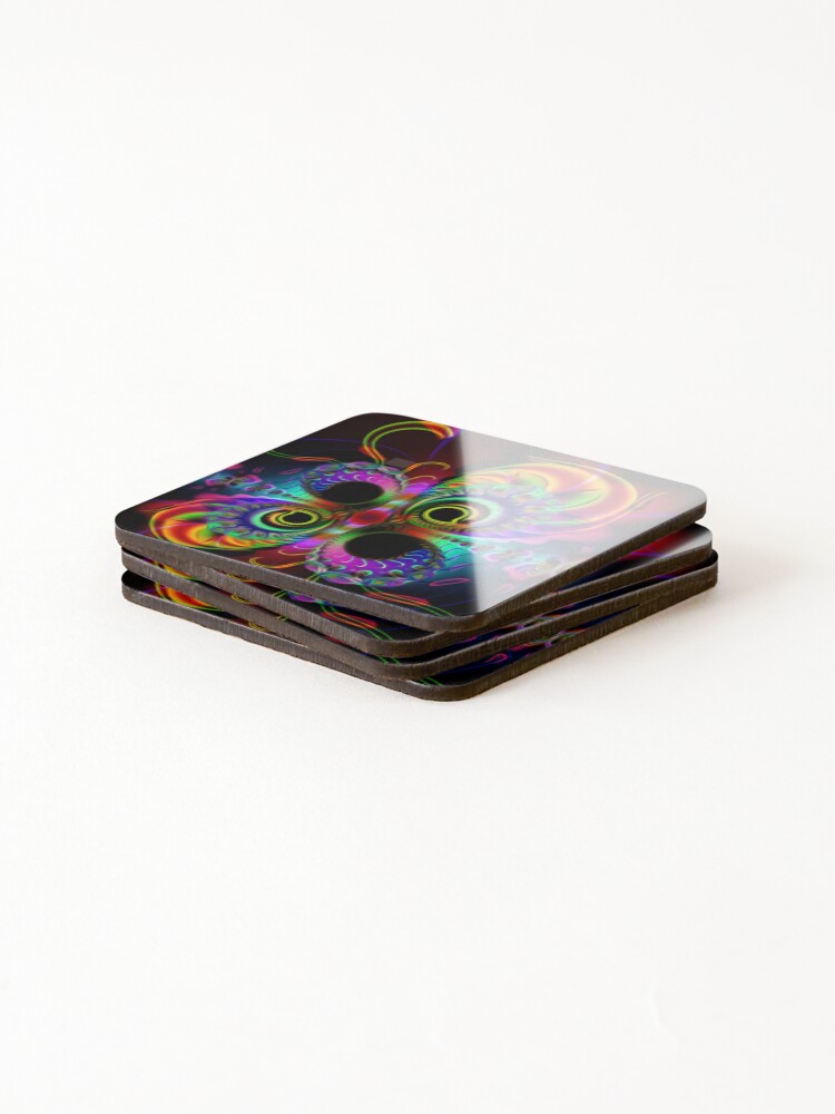 Thumbnail 4 of 5, Coasters (Set of 4), Googly designed and sold by Randalien.
