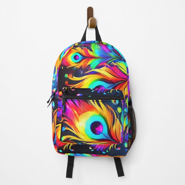 Item preview, Prismatic Plumes - The Art of Radiant Feathers designed and sold by WheelieGdArt.