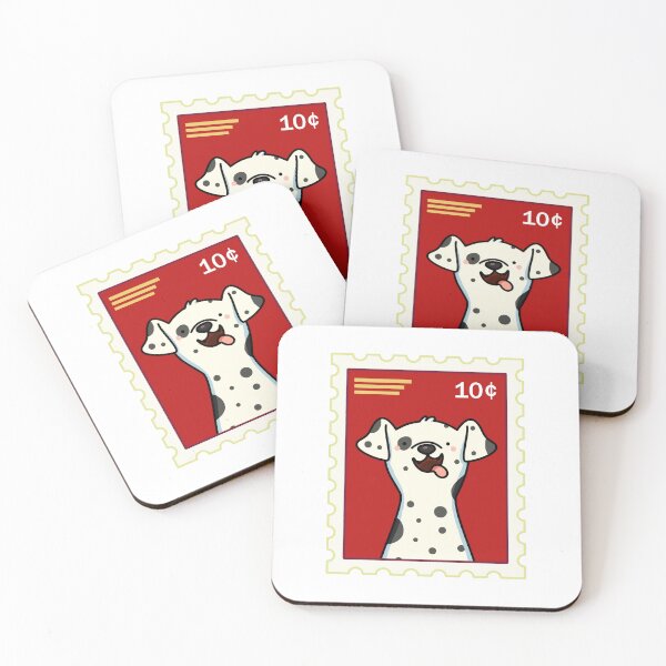 Item preview, Kawaii Dalmation Dog Stamp designed and sold by kawaiilife.
