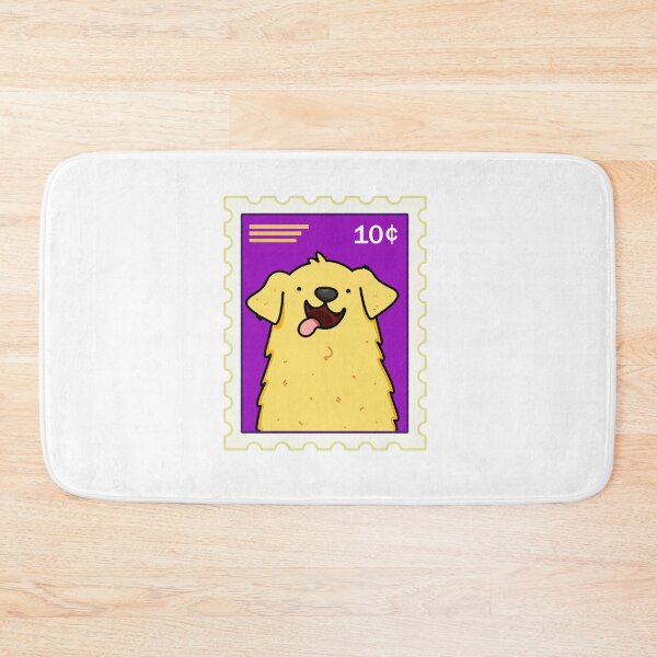Item preview, Kawaii Golden Retriever Dog Stamp designed and sold by kawaiilife.