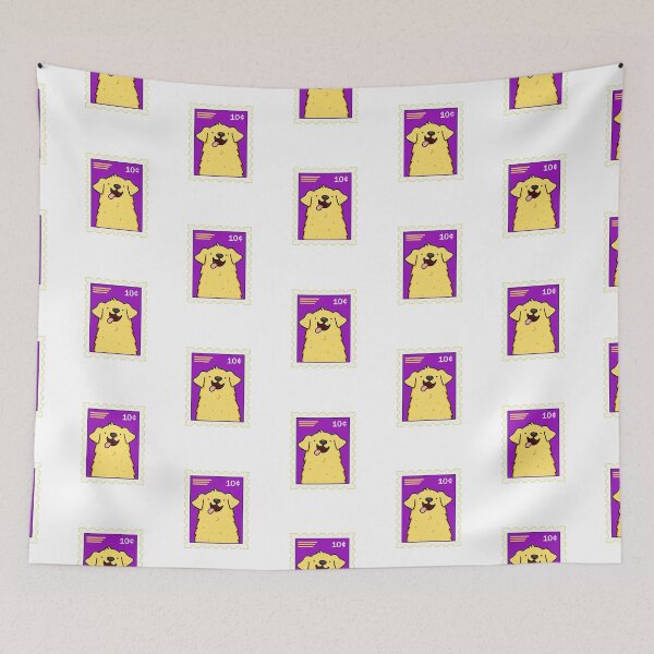 Item preview, Kawaii Golden Retriever Dog Stamp designed and sold by kawaiilife.