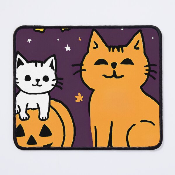 Item preview, Howl-O-Ween Charm: Furry Friends & Pumpkins designed and sold by TrueBrick.