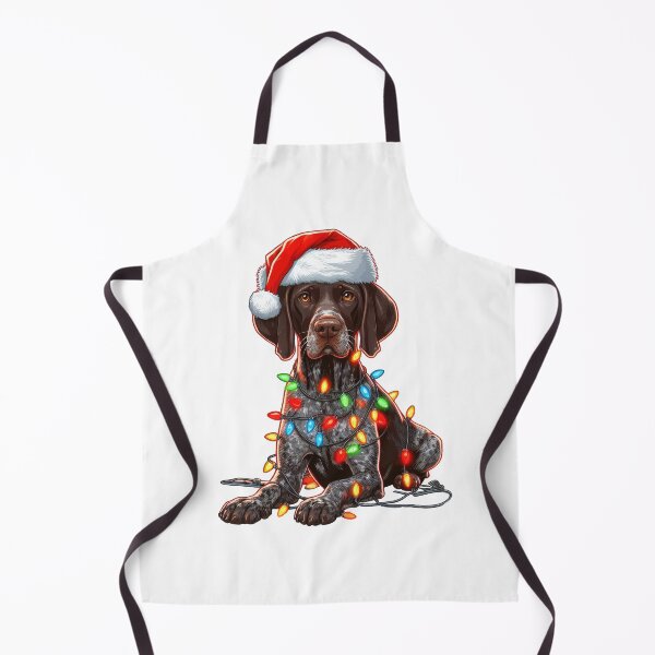 Item preview, German Shorthaired Pointer Dog Christmas designed and sold by doodIllustrate.