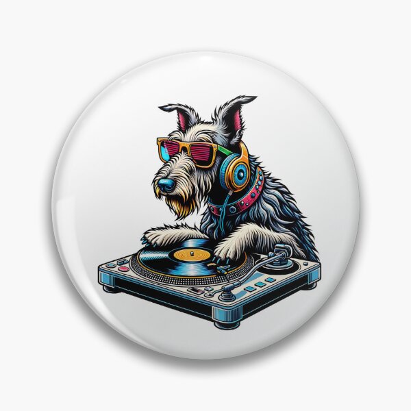 Item preview, DJ Scottish Deerhound Dog  designed and sold by ChaosReigns91.