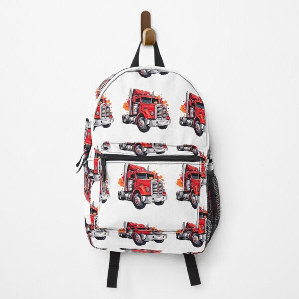Item preview, Red Truck – Vintage Vehicle Art and Classic designed and sold by BubbleSpy.