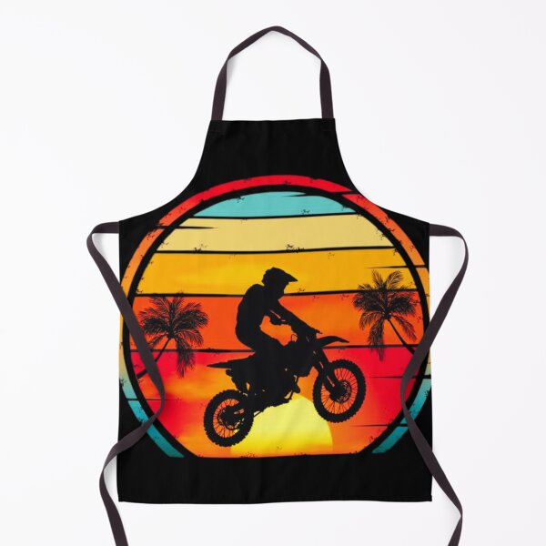 Item preview, Motorcycle Vintage Sunset – Retro Biker Adventure Art designed and sold by BubbleSpy.