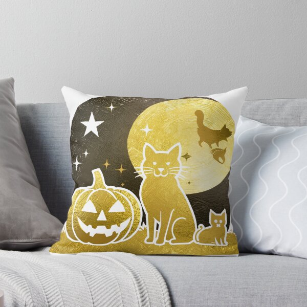 Item preview, Gleaming Haunts: Halloween Glows in Gold designed and sold by TrueBrick.