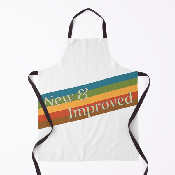 Item preview, "Retro, New and Improved" Quote designed and sold by HuzzaCreative.