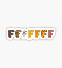 FFFFFFF - Celebration of Food Sticker