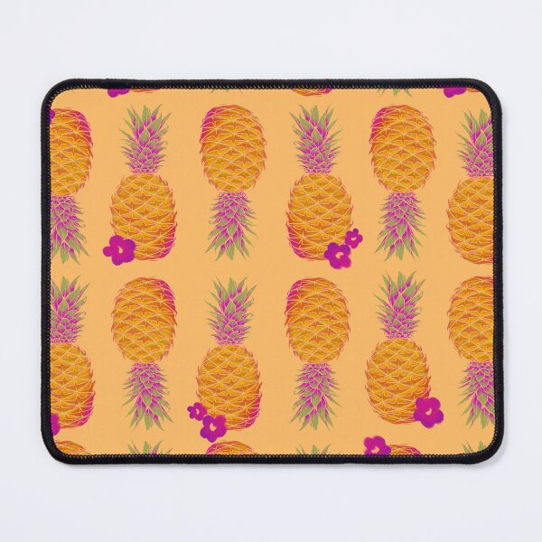 Item preview, Yellow Pineapple Tropical Pattern Vintage designed and sold by Anna Abbate.
