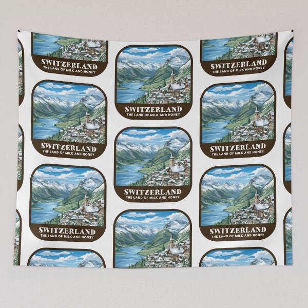 Item preview, Visit Switzerland (Travel Destination) designed and sold by RabbitK.