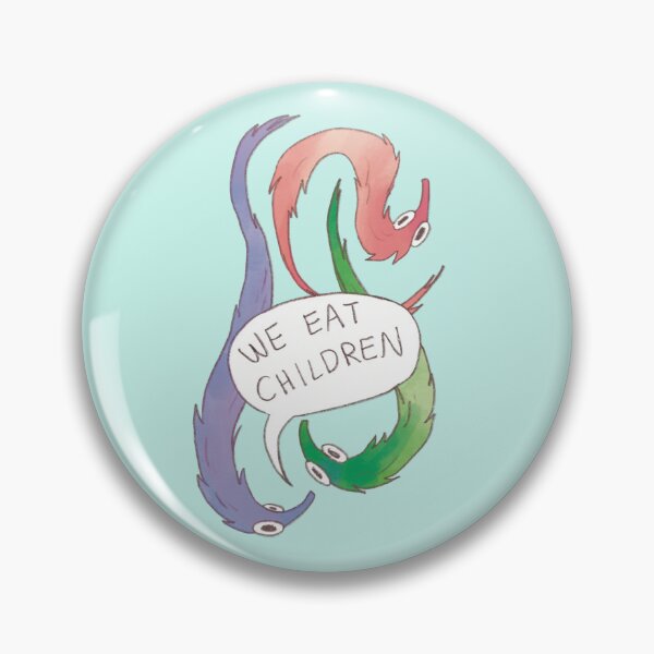 Item preview, Worms on a String "we eat children" designed and sold by ellanovoart.
