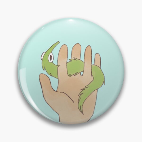 Item preview, Worm on a String in Hand designed and sold by ellanovoart.