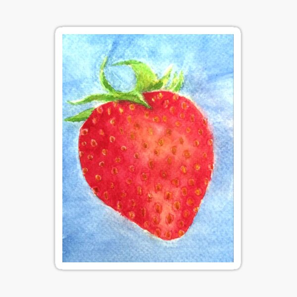 Artikel-Vorschau von Erdbeere, Aquarell, designt und verkauft von HeArtC888.