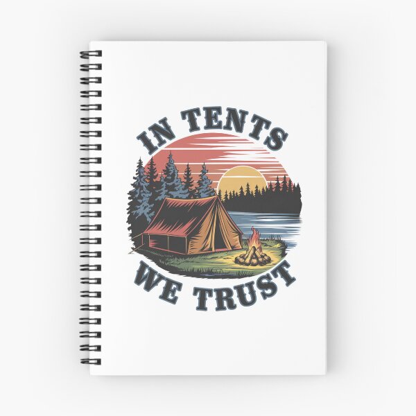 Item preview, In Tents We Trust designed and sold by CookiesMerch.