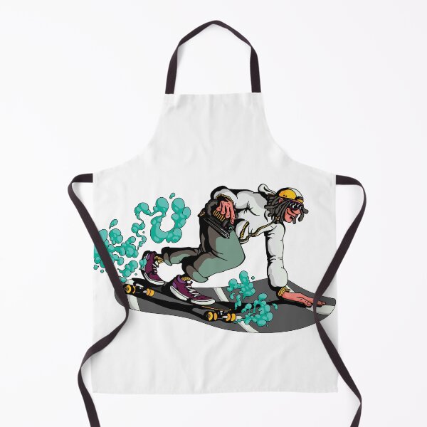 Item preview, Man Longboarding Illustration | Cool Skateboarding Design designed and sold by TurtleDojo.