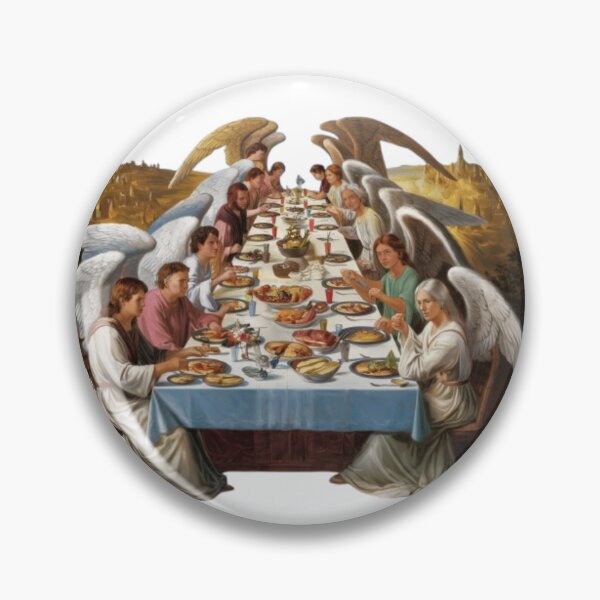 Item preview, Heavenly Powerful Archangels Having Lunch designed and sold by DivineHaven.
