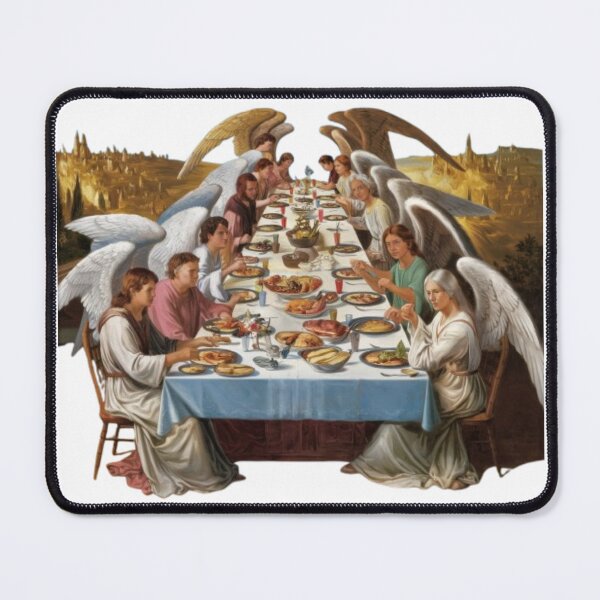 Item preview, Heavenly Powerful Archangels Having Lunch designed and sold by DivineHaven.