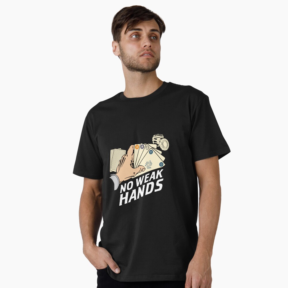 No Weak Hands Crypto Cards Essential T-Shirt