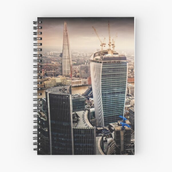 Item preview, London Skyline with the Shard and Walkie Talkie Buildings designed and sold by KALEIDOSCOPE UK.