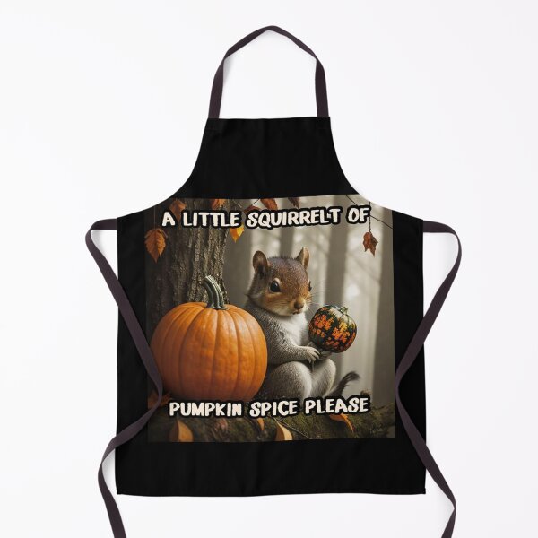 Item preview, Pumpkin Spice Squirrel Meme designed and sold by IvaRenee.