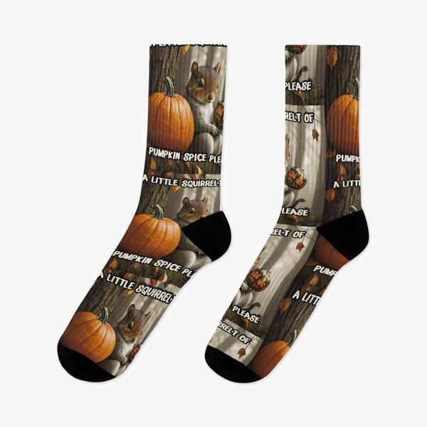 Item preview, Pumpkin Spice Squirrel Meme designed and sold by IvaRenee.