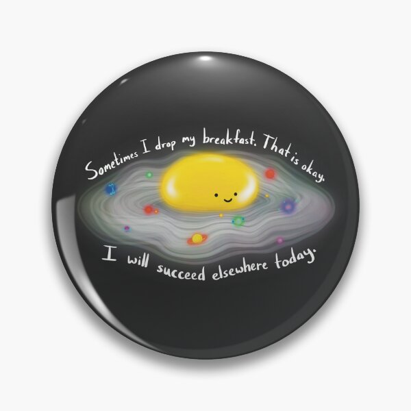 Item preview, Egg Solar System Positivity Affirmation designed and sold by s-and-t-studios.