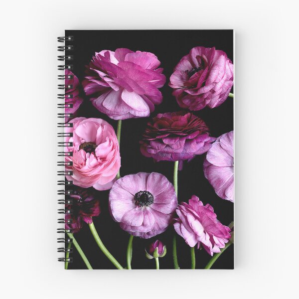 Item preview, Pink and Purple Ranunculus Flowers designed and sold by therandomimage2.