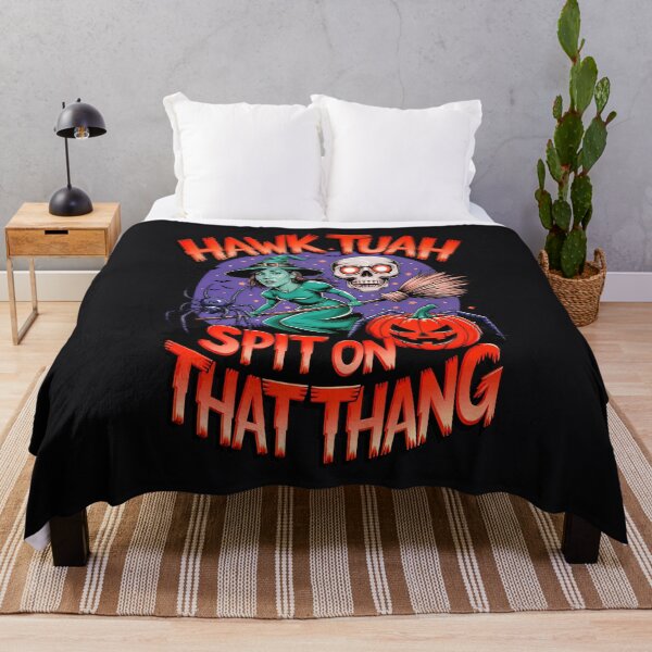 Item preview, Halloween Hawk Tuah Spit On That Thang Meme designed and sold by TheArtOfPat.