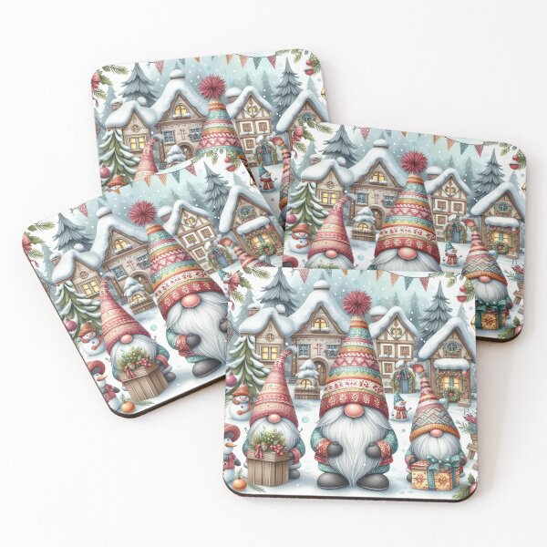 Item preview, Scandi Nordic Christmas Gnome designed and sold by vectcd.