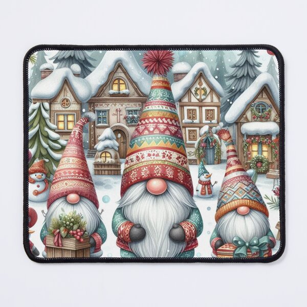 Item preview, Scandi Nordic Christmas Gnome designed and sold by vectcd.