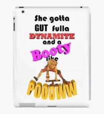 Tiny Tina - Booty like POOOWW iPad Case/Skin
