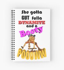 Tiny Tina - Booty like POOOWW Spiral Notebook