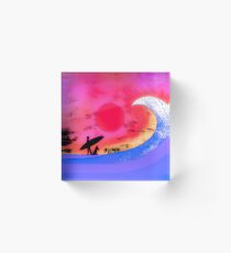 Salty Dog Acrylic Block