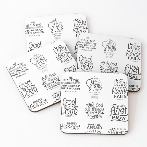 Item preview, Christian Bible Verse, Quotes Stickers designed and sold by OutLoudDesigns.