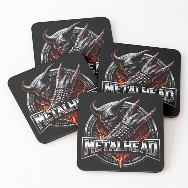 Item preview, Metalhead: Heavy Metal Logo designed and sold by DeimosArtIntl.