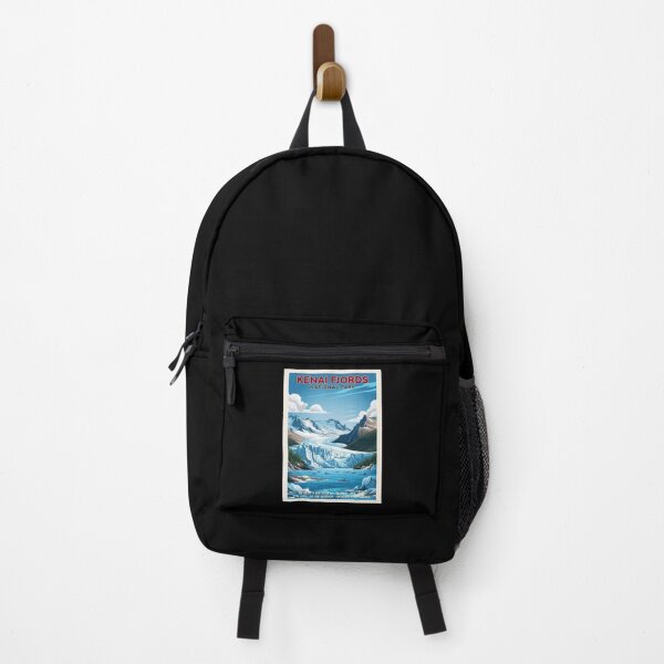 Item preview, Kenai Fjords National Park, Vintage Travel designed and sold by PinkandP.