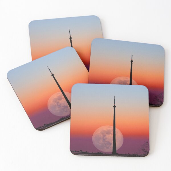 Item preview, Emley Moor Mast Super Moon designed and sold by Alisonchambers2.