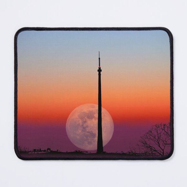 Item preview, Emley Moor Mast Super Moon designed and sold by Alisonchambers2.