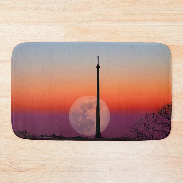 Item preview, Emley Moor Mast Super Moon designed and sold by Alisonchambers2.