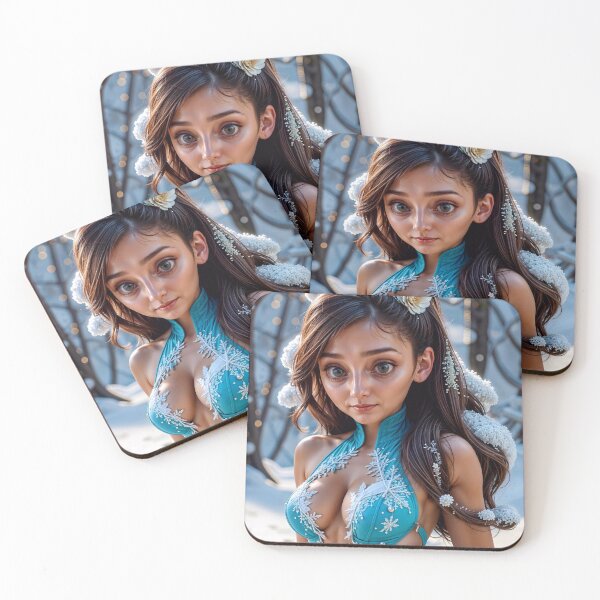 Item preview, Cute Winter Snow Princess designed and sold by TheArtOfPat.