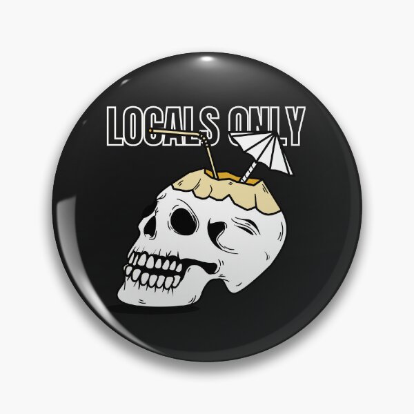 Item preview, Locals only, surf beach designed and sold by CheerfulBee.