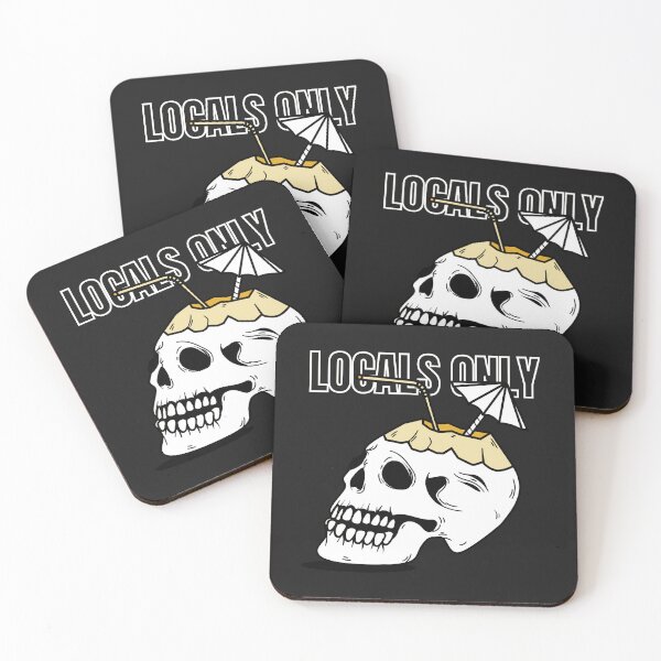 Item preview, Locals only, surf beach designed and sold by CheerfulBee.