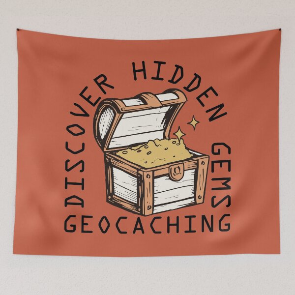 Item preview, Geocaching, Discover Hidden Gems designed and sold by FlashCraft Design.