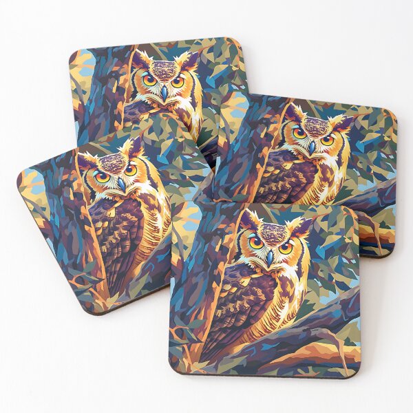 Item preview, Owl in Tree designed and sold by Boddicca.