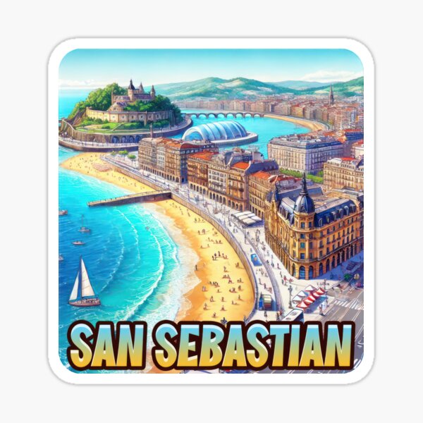 Vista previa del artículo con la obra «San Sebastián - España», diseñado y vendido por duke818.