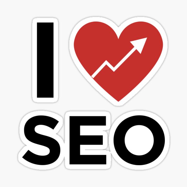 Item preview, I Love SEO Fan Gear designed and sold by SalesproMerch.