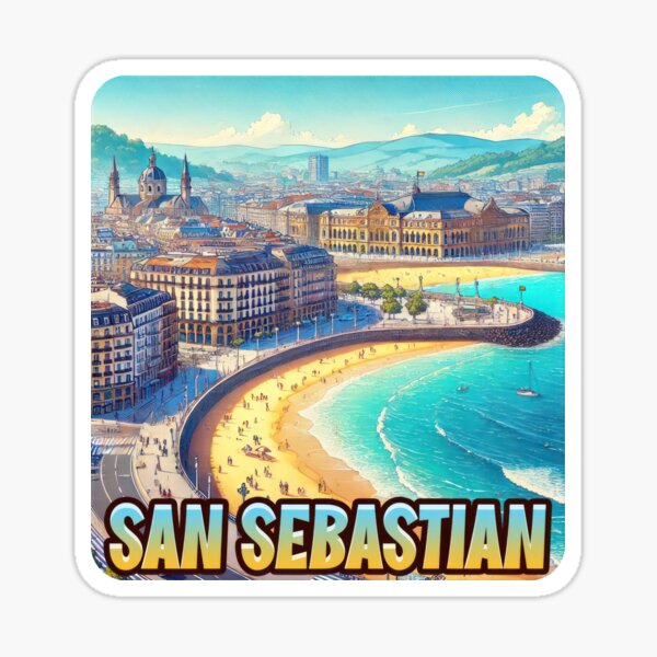 Vista previa del artículo con la obra «San Sebastián - España», diseñado y vendido por duke818.