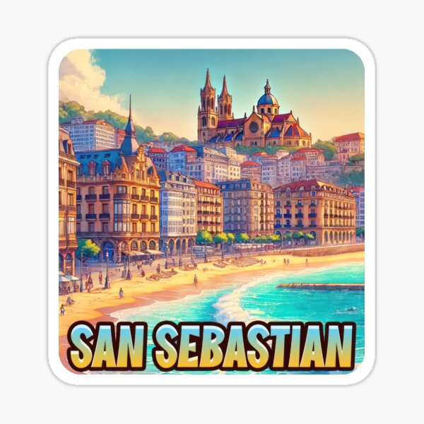 Vista previa del artículo con la obra «San Sebastián - España», diseñado y vendido por duke818.